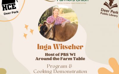 Inga Witscher: Cooking Demonstration with a light lunch