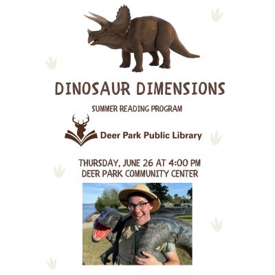 Dinosaur Dimensions –  Location Change
