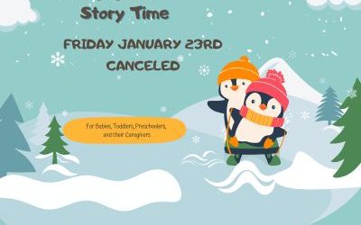 Canceled Friday January 23rd Little Deers Story Time